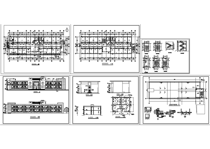 某新建污水处理厂建筑设计施工图(共6张)_文档下载